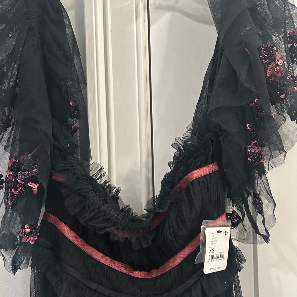 NWT Free People Just A Dream Maxi Bodysuit Dress Size XS Z498 - Picture 8 of 10